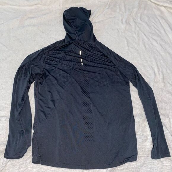 Men’s lightweight hooded gray and black hoodie | Sz XXL (NO SIZE TAG) - Picture 2 of 3